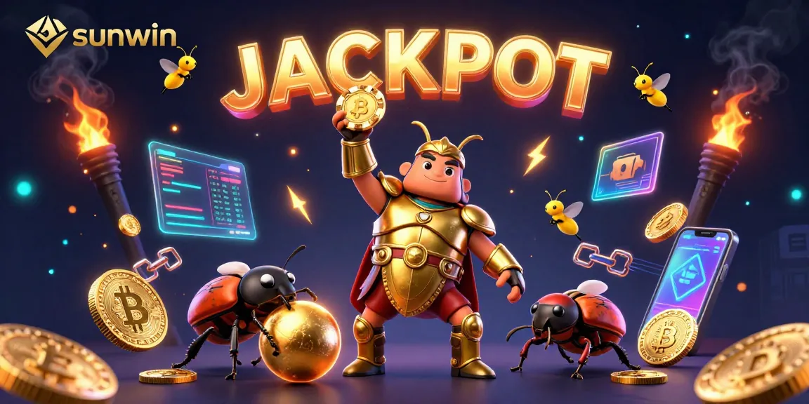 Experience the thrill of sunwin and win big with glowing coins and colorful characters.